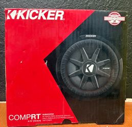 Kicker 43CWRT672 CompRT CWRT67 Sub 6.75" 300W 2-Ohm DVC Car Audio Subwoofer New