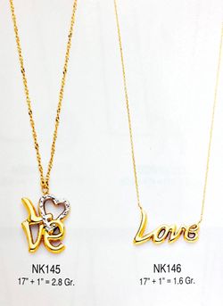 Valnetine’s Gift ❤️🎁👩❤️👨, Beautiful solid Necklaces 14K REAL GOLDS. Description ⬇️