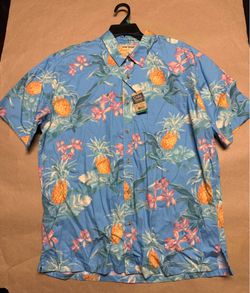 Cooke Street Hawaiian Shirt Men’s XL Short Sleeve Button-Up Shirt NEW!
