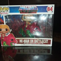 Pop Heman With Battlecat