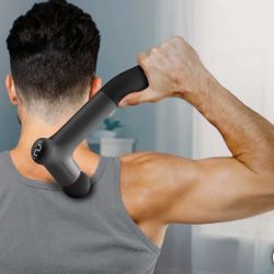 Sharper Image Hot + Cold Reach Power Percussion Massager