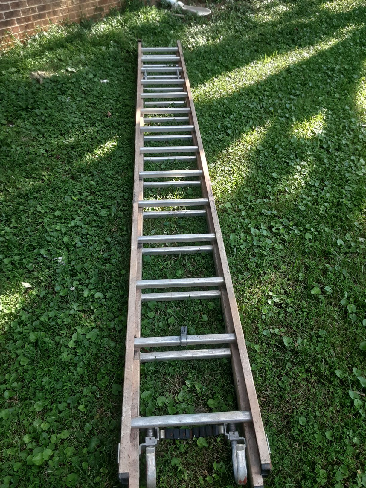 28ft fiberglass ladder