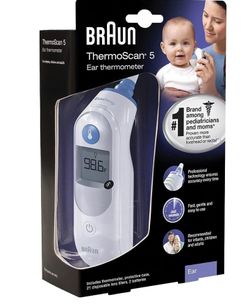 Braun Thermoscan 5 Ear Thermometer, 1 ea Pack of 2