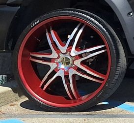 8 Lug 28inch rims&tires