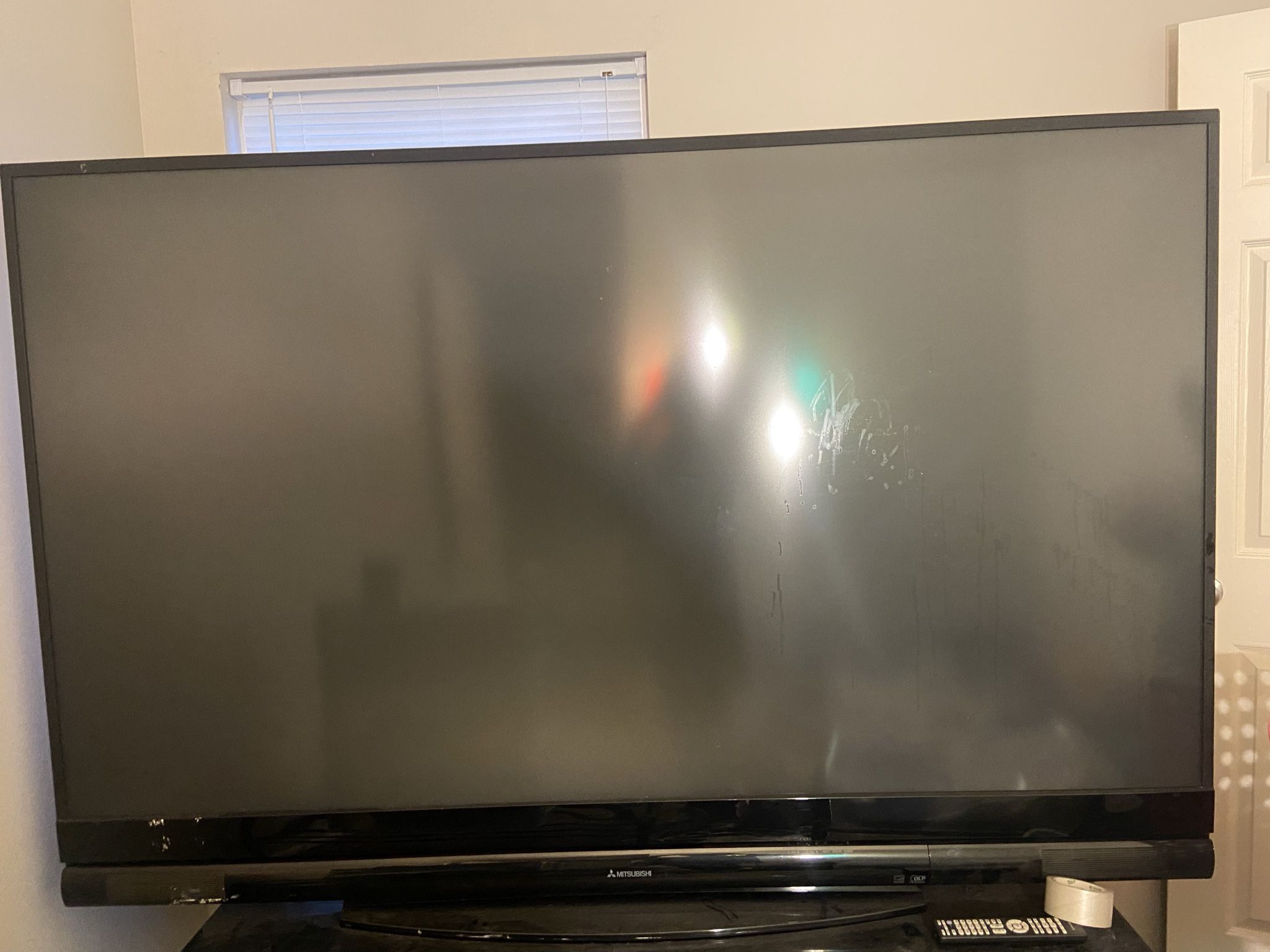 92 Inch Monster Mitsubishi Projection 3D TV With Stand, 44% OFF