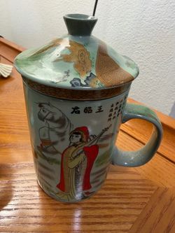 JAPANESE TEAPOT WITH CUPS