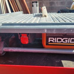 Ridgid Wet Saw Table