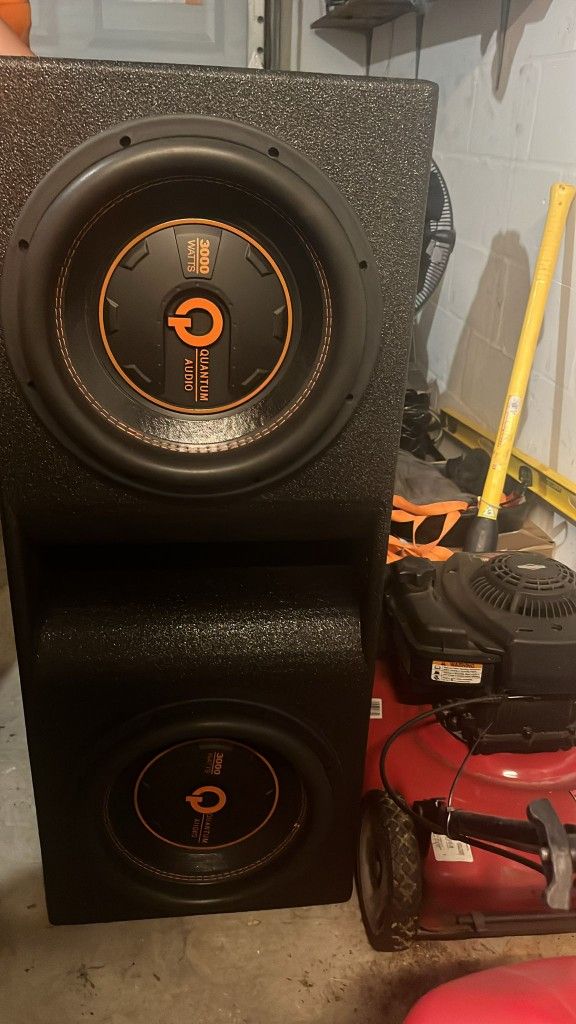 12" Subwoofer Speakers Quantum