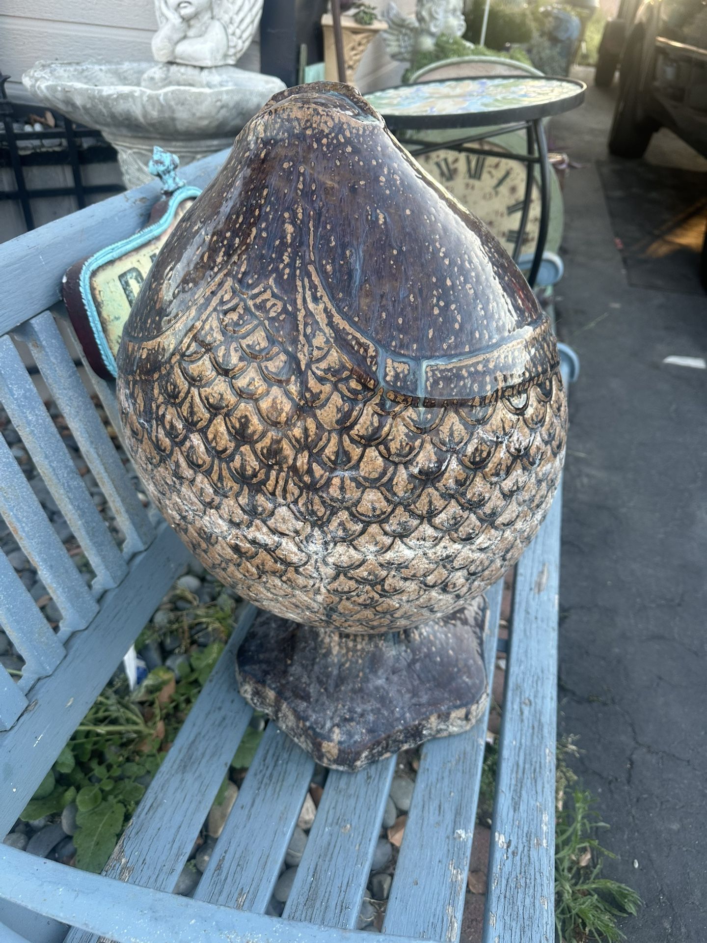 Fish Fountain Piece Heavy