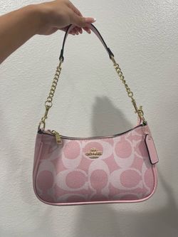 Pink coach bag