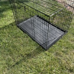 Xl Folding Dog Cage 42”