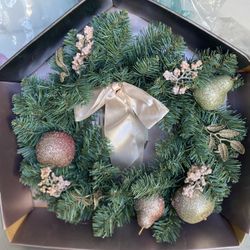 New Vintage Martha Stewart Sugared Fruits Holiday/Christmas Wreaths