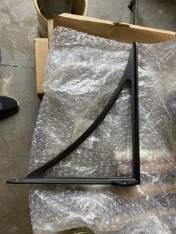 Set Of 3 Rejuvenation Oil Rubbed Bronze Arched Shelf Brackets