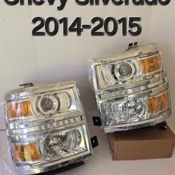 Chevy Silverado 2014-2015 Headlights 