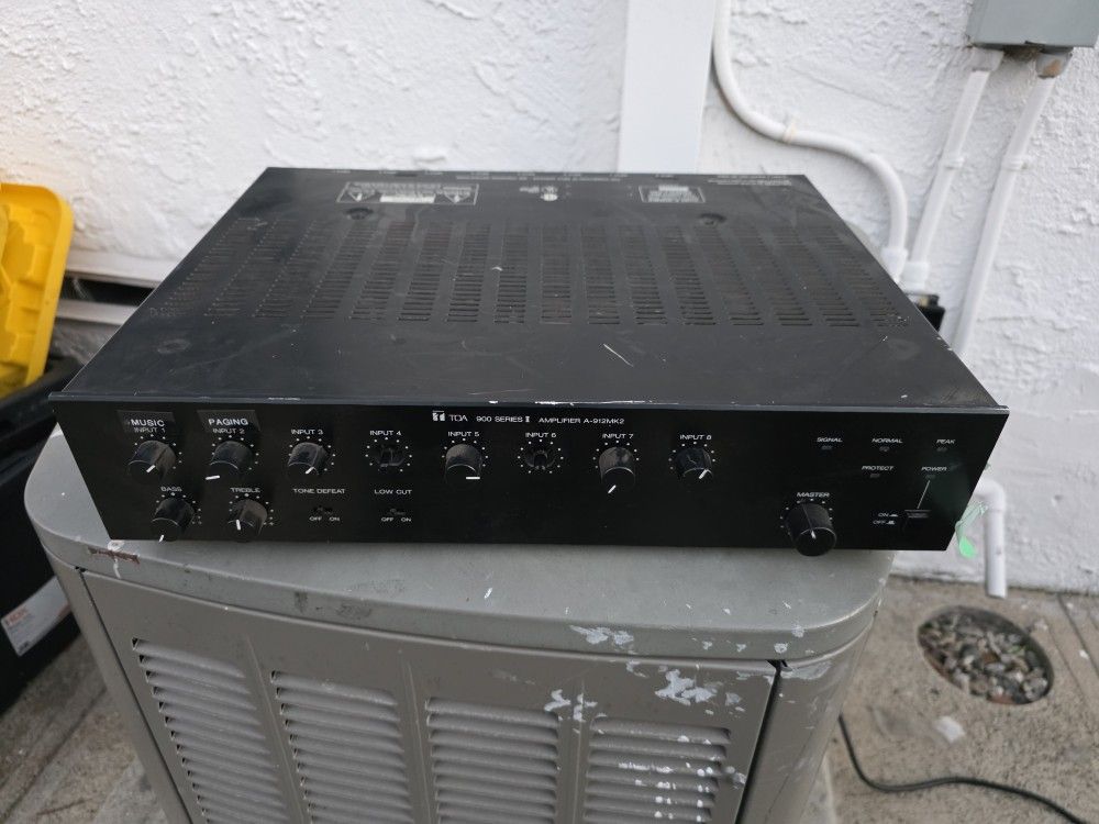 TOA 900 SERIESI AMPLIFIER A-912MK2 Amp Flr Parts