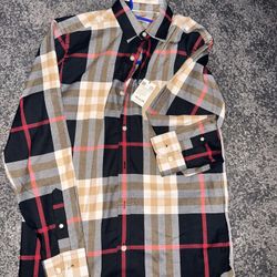 Burberry Button Up Brand New! Over 50% OFF