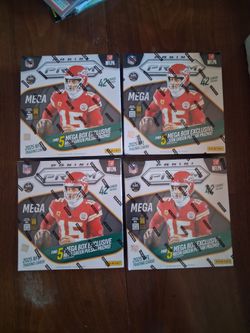 NFL prizm mega box