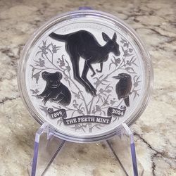 2024 Australia 1 oz The Perth Mint's 125th Ann. Silver Coin BU