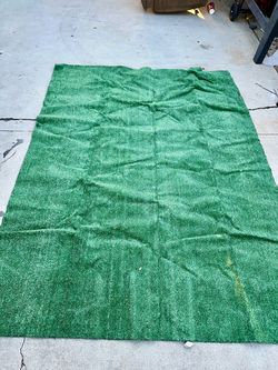 93 x 71 Artificial Grass Rug golf pictures