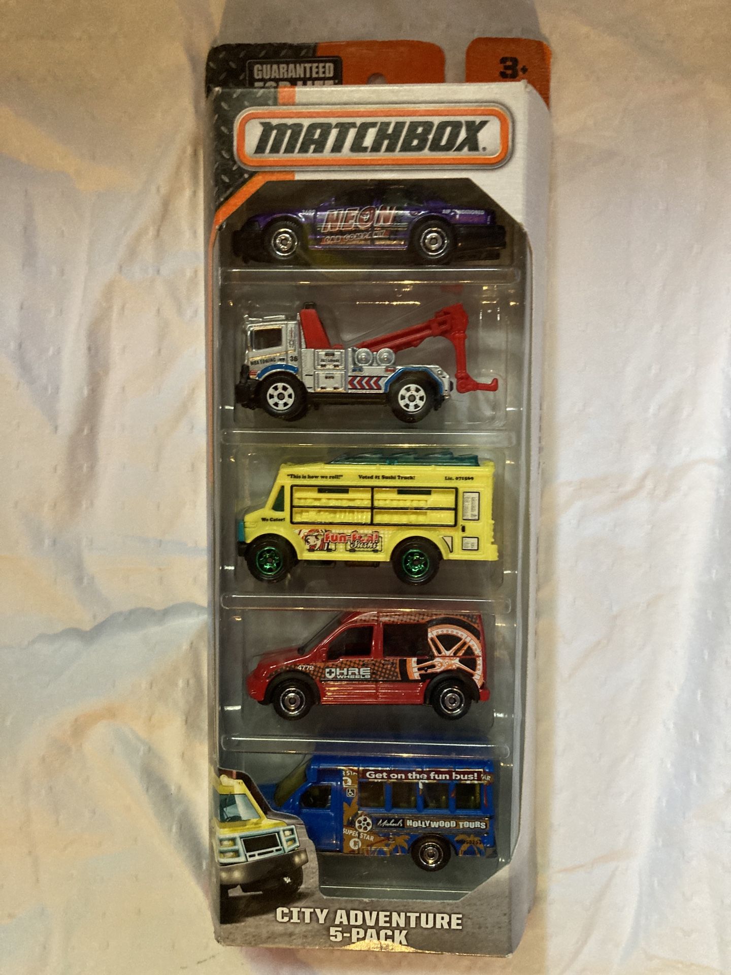 2015 Matchbox City Adventure 5 Pack