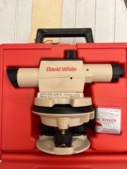 David White auto level