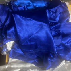 20 Royal Blue Table Runners