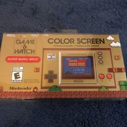 Nintendo Game and Watch Super Mario Bros Electronic Handheld Like Brand New $40 