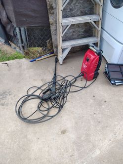 Washer pressure