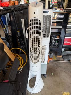 rotating fan White rotating fan