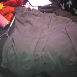 Armani Collezioni Jacket And Pant Suit Gray 