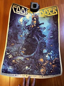 Eddie Vedder Ohana festival Poster
