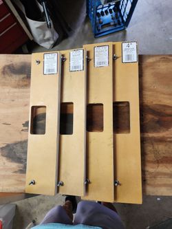 Door hinge templates