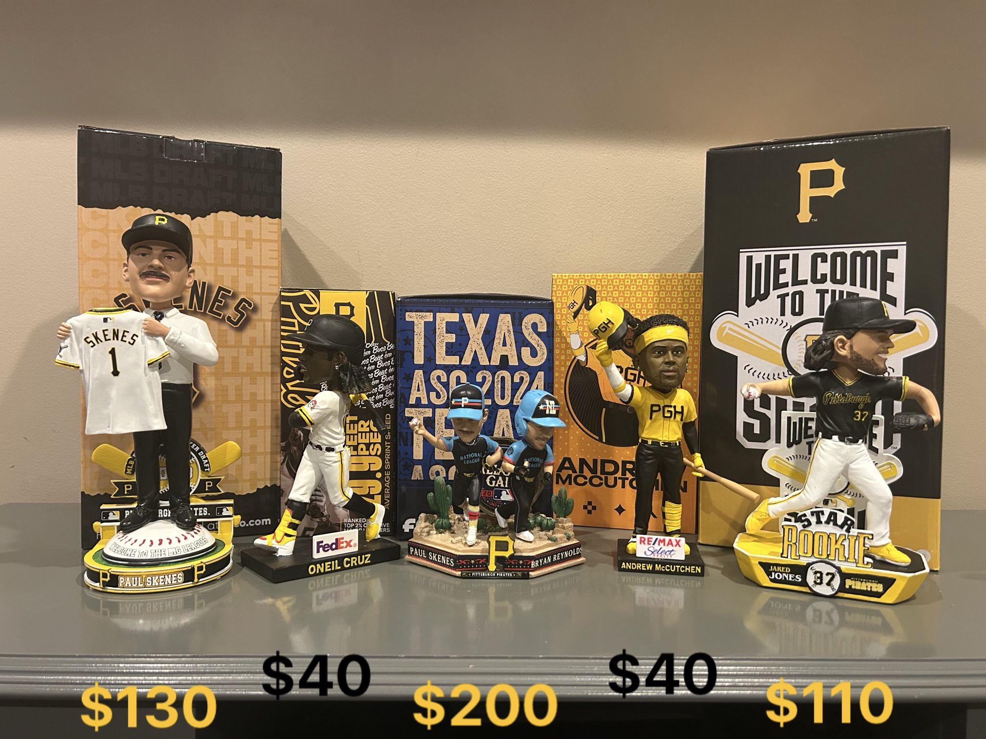 Pittsburgh Pirates Bobble Heads