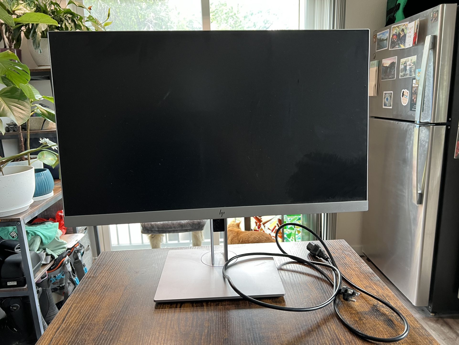 HP EliteDisplay E233 23-Inch Screen LED-Lit Monitor Silver