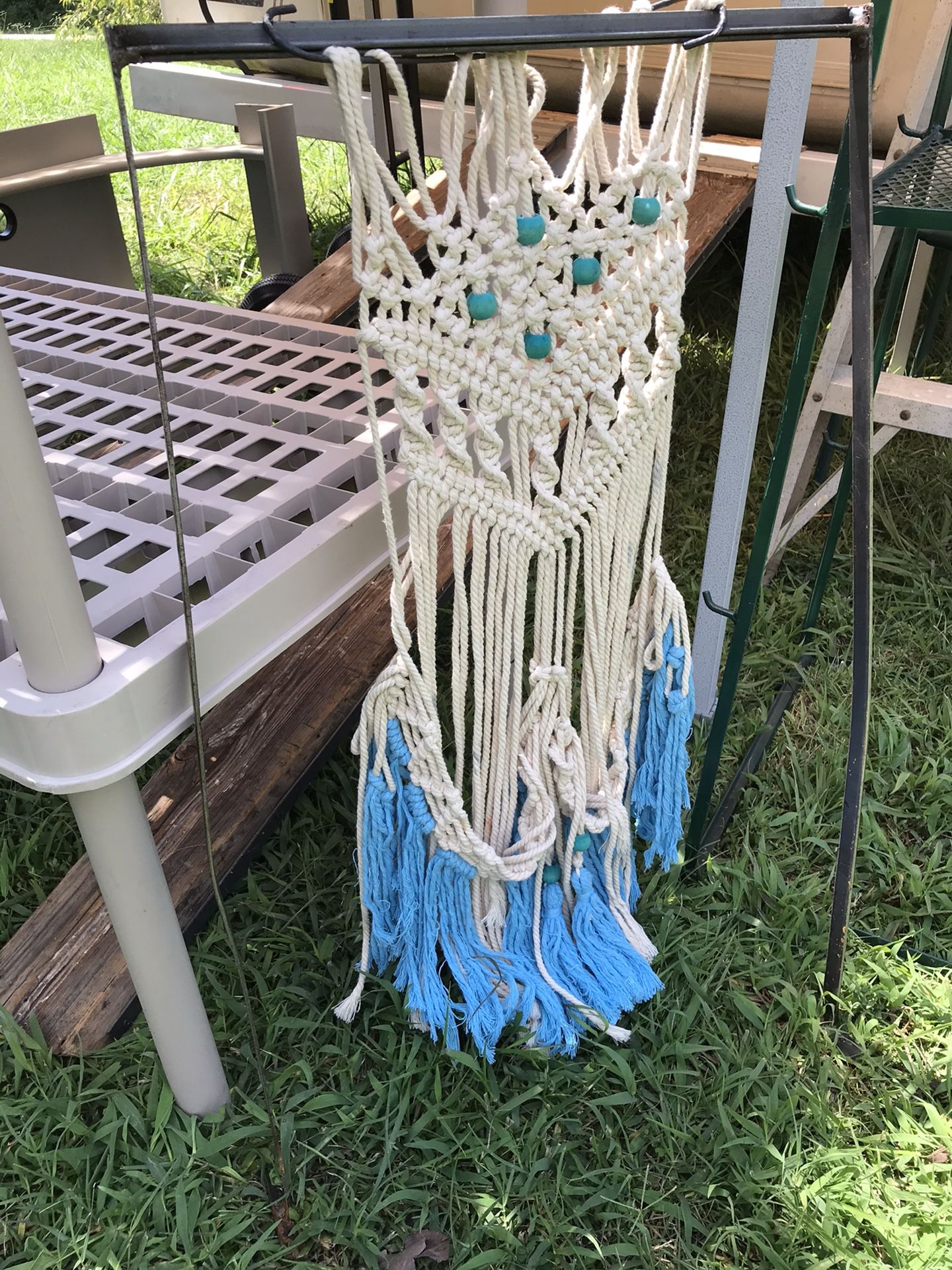 Macrame hanging decor