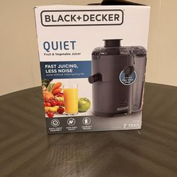 Black + Decker “Quiet” Juicer