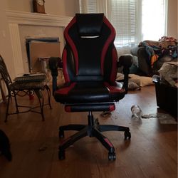 Black And Red Gaming Chair