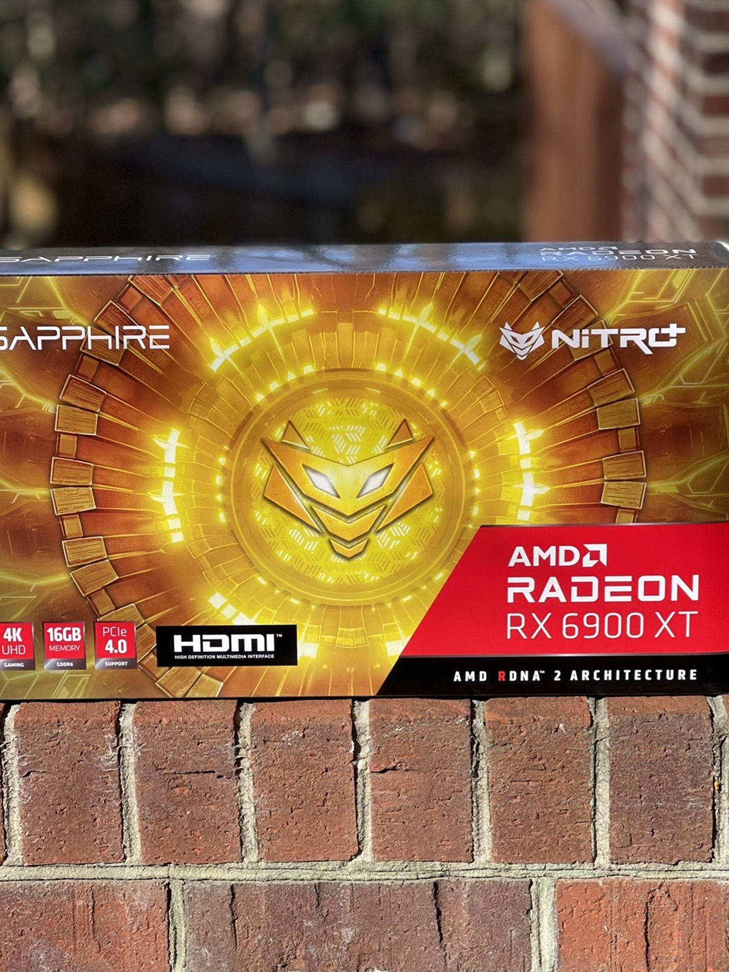 Sapphire Nitro+ AMD Radeon RX 6900 XT PCIe 4.0 Gaming Graphics Card with 16GB GDDR6