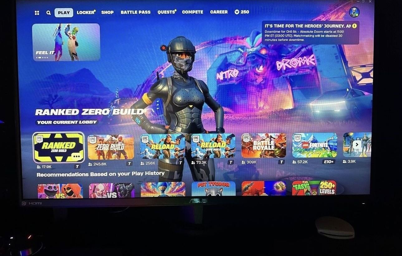 ASUS VG259QM 24” 1080p 240hz 1ms Gaming Monitor