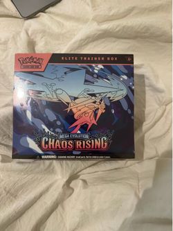 Pokémon Chaos Rising Elite trainer box