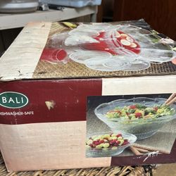 Bali Vintage Punchbowl set
