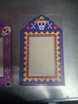 Dia de los muertos picture frame