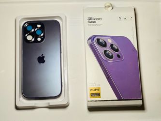 iPhone 14 Pro Silicone Case Dark Blue