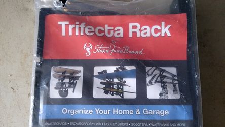 StoreYourBoard Trifecta Rack | 3 Board Home Storage