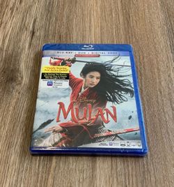 Disney Mulan Blu-Ray, DVD, Digital