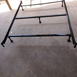 Queen Metal Stationary Bed Frame