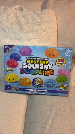 Mystery Squishy Dumpling Countdown Calendar