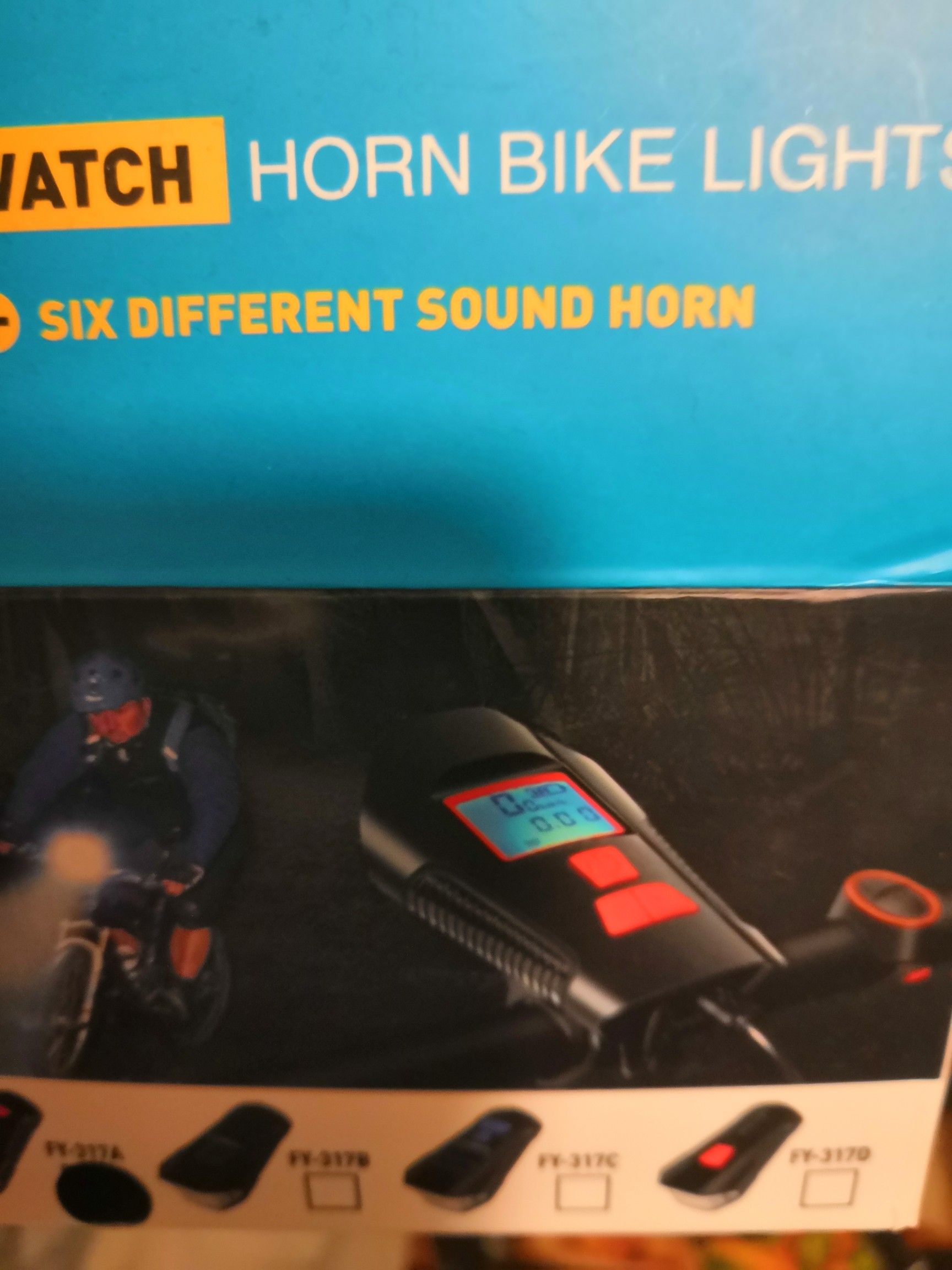 Horn bike light