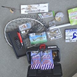 Fishing Tackle, Bautista, Lures And Net