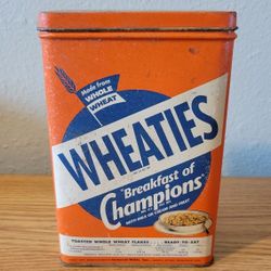 Vintage Wheaties Breakfast Of Champions Collectors Tin 